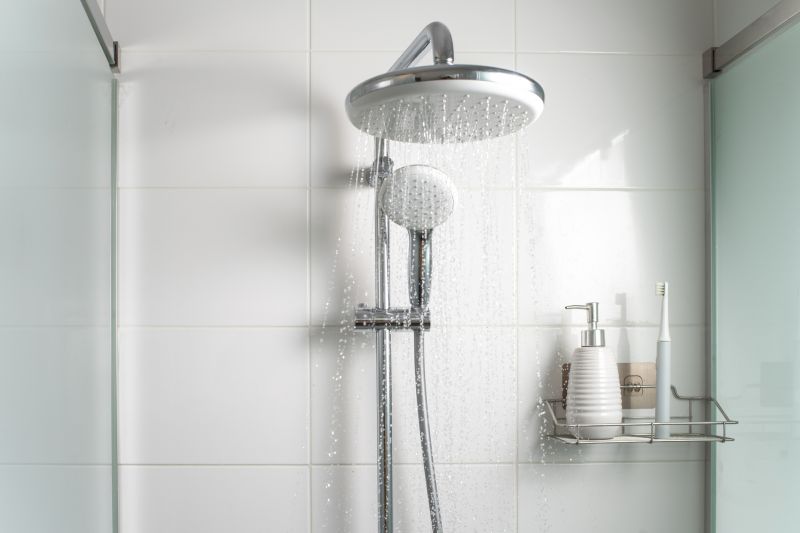 Walk-in Shower with Rain Shower Head